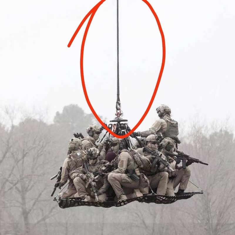 直升機(jī)載人平臺(tái)纜繩